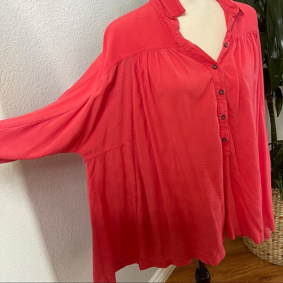 FREE PEOPLE Lovely Day Button-down Top - Picture 7 of 9